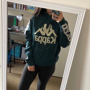NWOT Teal Kappa Hoodie